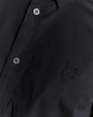 Tonal Eagle Easy Care Poplin Shirt