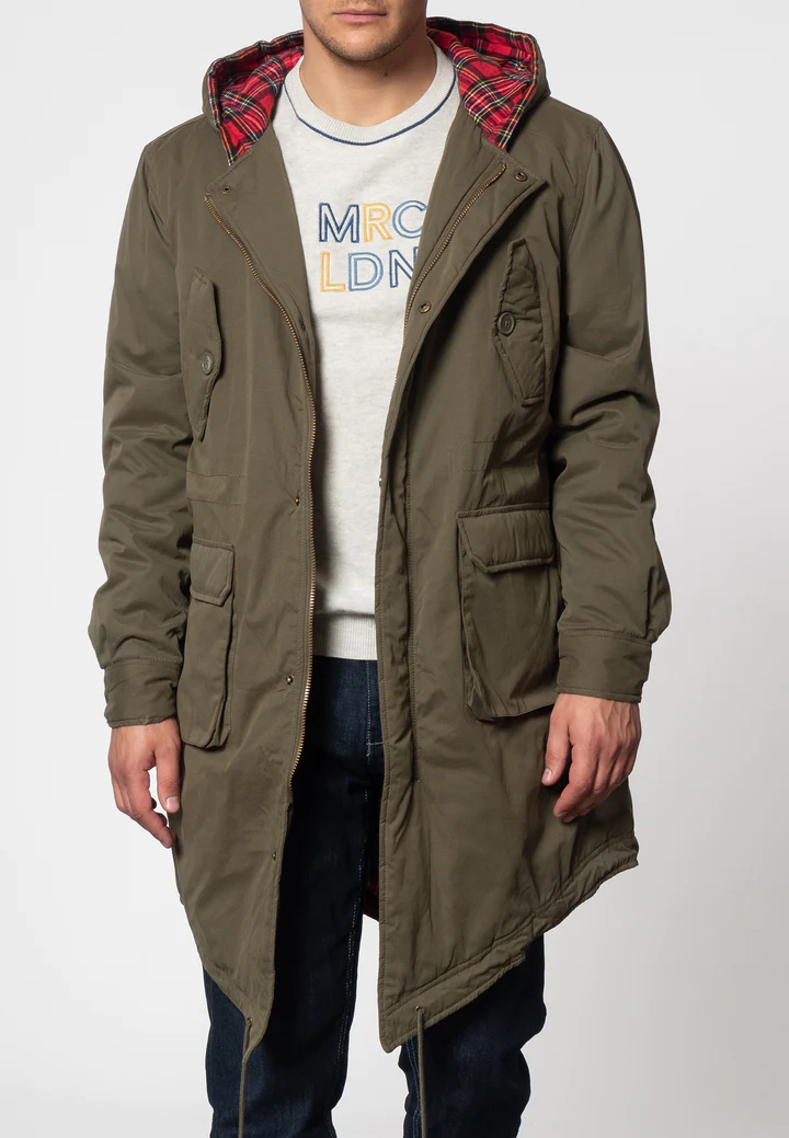 Tobias Fishtail Parka Combat Green