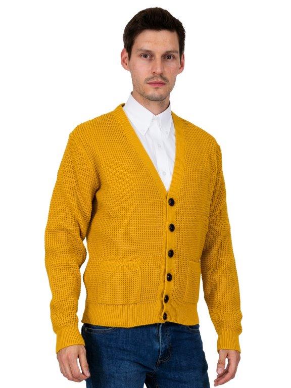 Waffle Cardigan