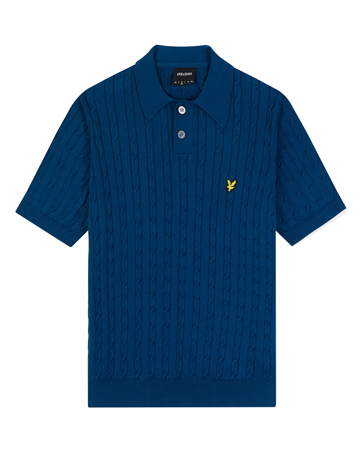 Cable Knitted Polo