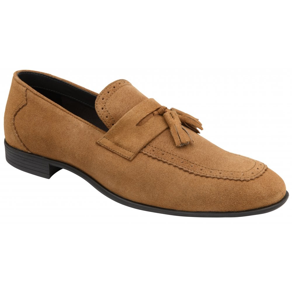 Suede Tassel Loafer