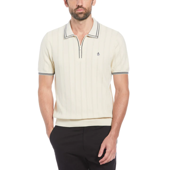 Cashmere-like Cotton Polo Shirt