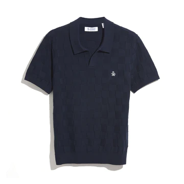 Jacquard Johnny Collar Polo