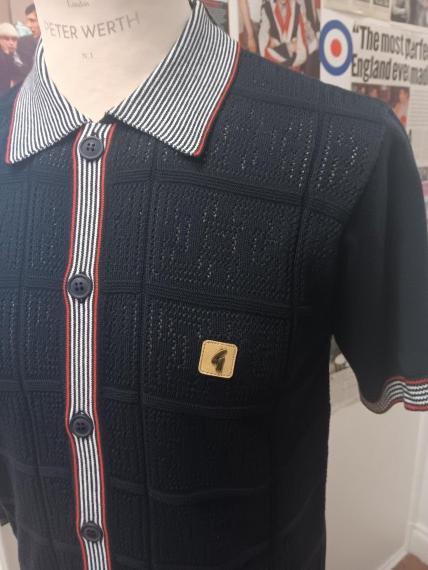 Soul Button Through Polo Shirt