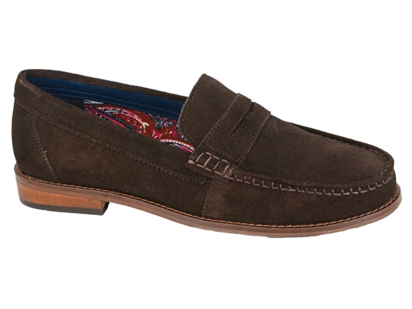 Suede Loafers