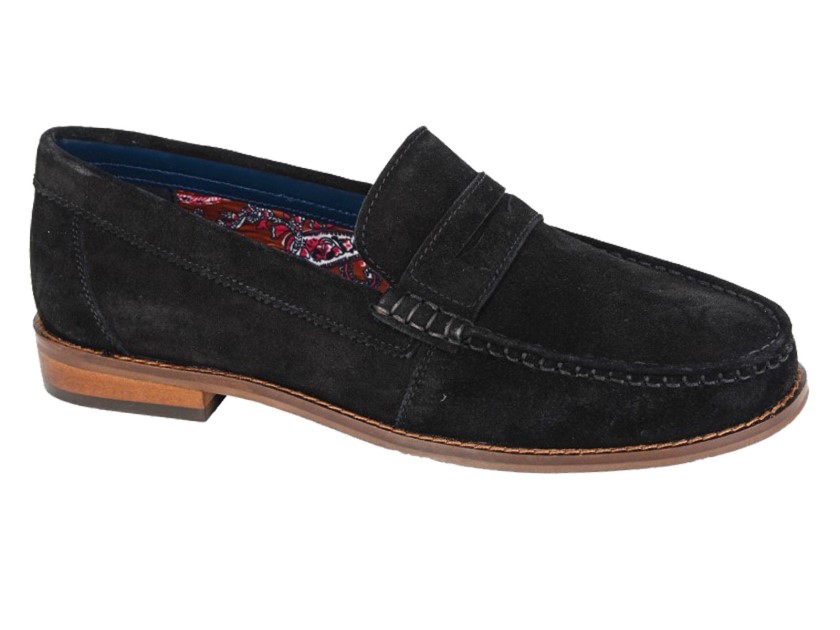 Suede Loafers