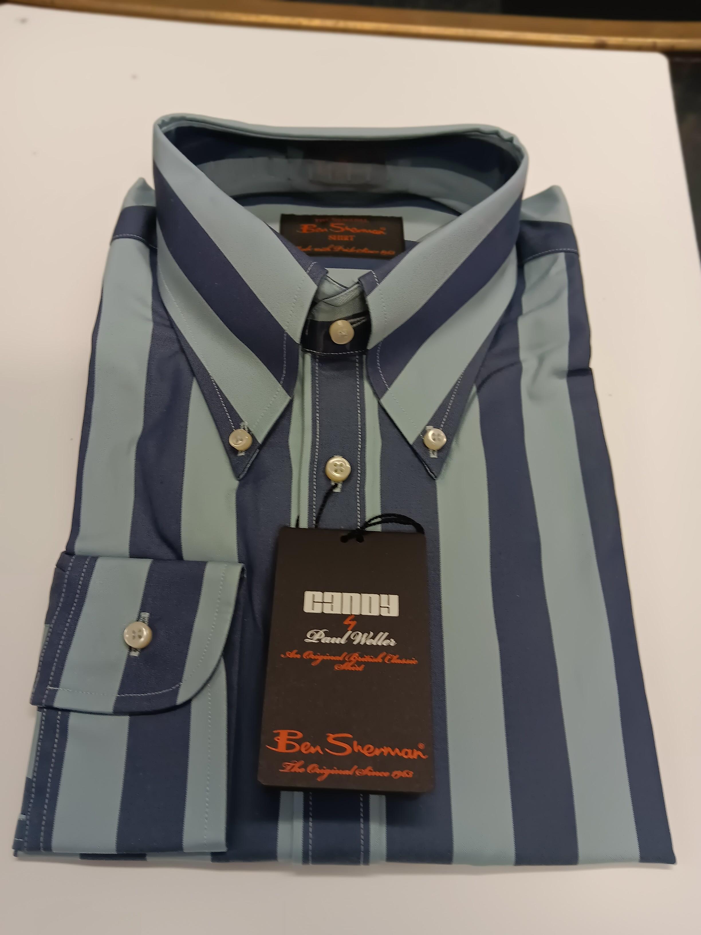 Paul Weller designed Ben Sherman Candy Long Sleeve Shirt