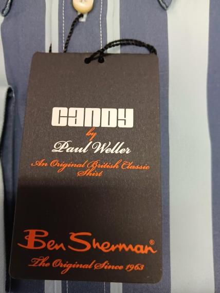 Paul Weller designed Ben Sherman Candy Long Sleeve Shirt