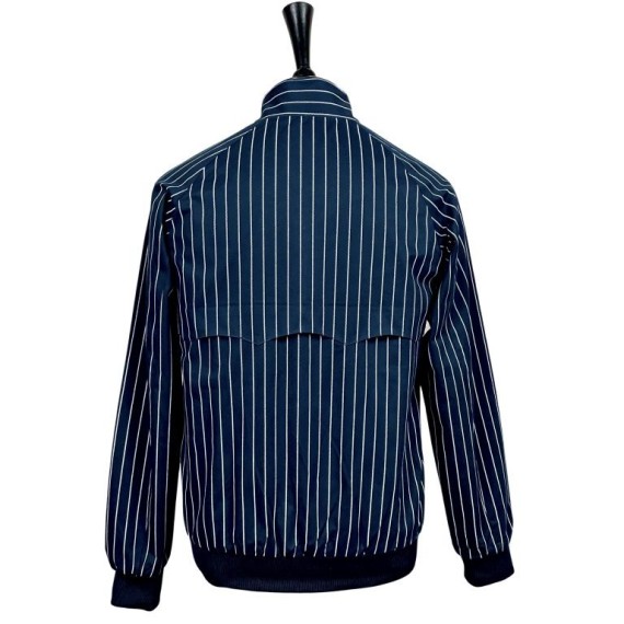 Chalkstripe Harrington Jacket