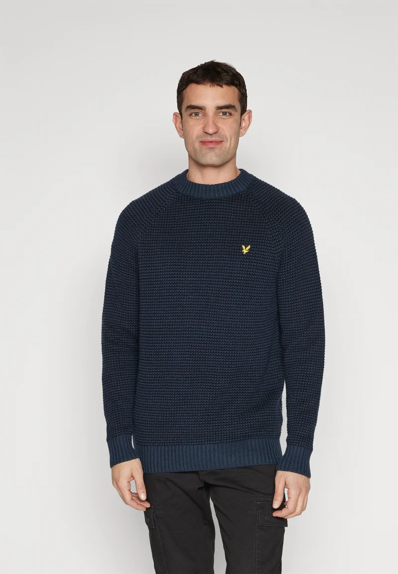 Birdseye Mock Neck Jumper