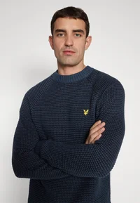 Birdseye Mock Neck Jumper