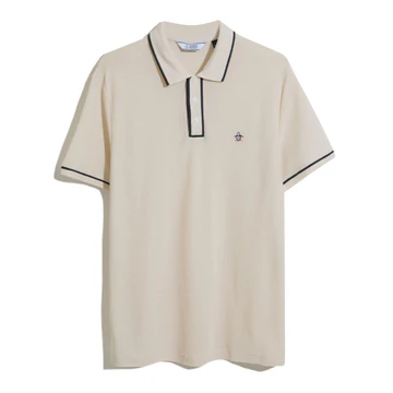 Organic Cotton Bentley Mesh Short Sleeve Polo Shirt