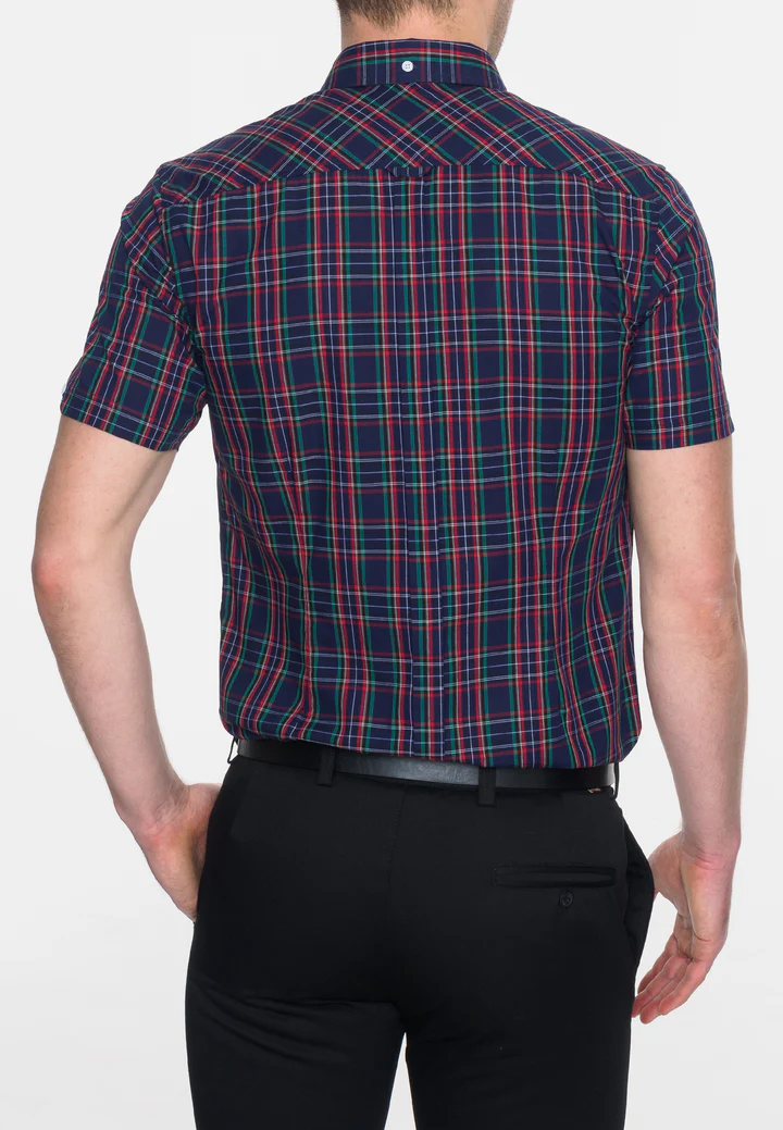 Stewart Tartan Cotton Shirt