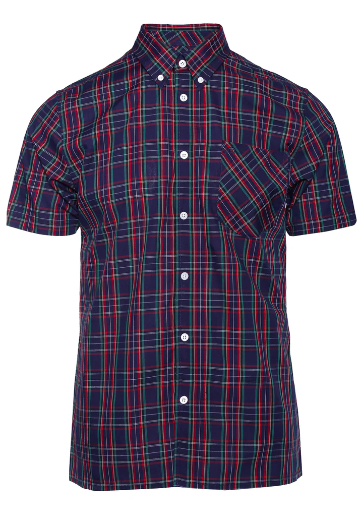 Stewart Tartan Cotton Shirt