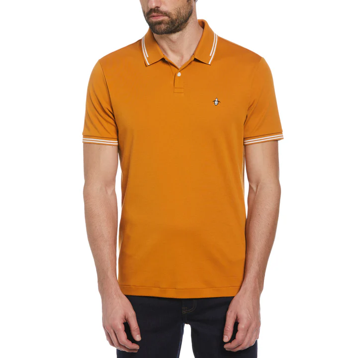 Icons Organic Cotton Tipped Polo Shirt