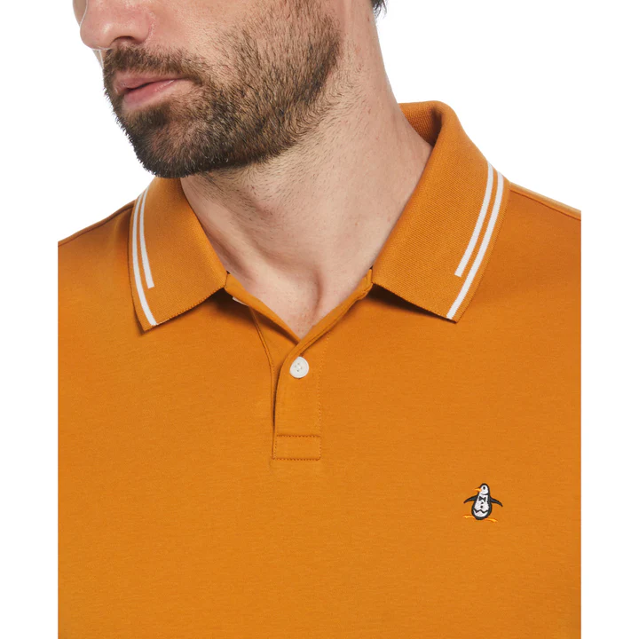 Icons Organic Cotton Tipped Polo Shirt