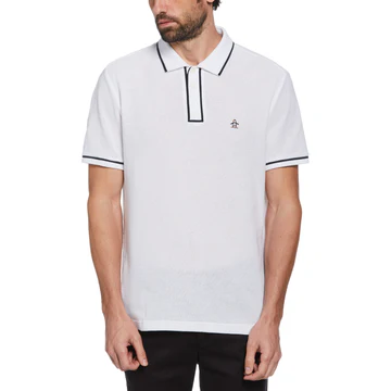 Icons Organic Cotton Bentley Mesh Short Sleeve Polo Shirt