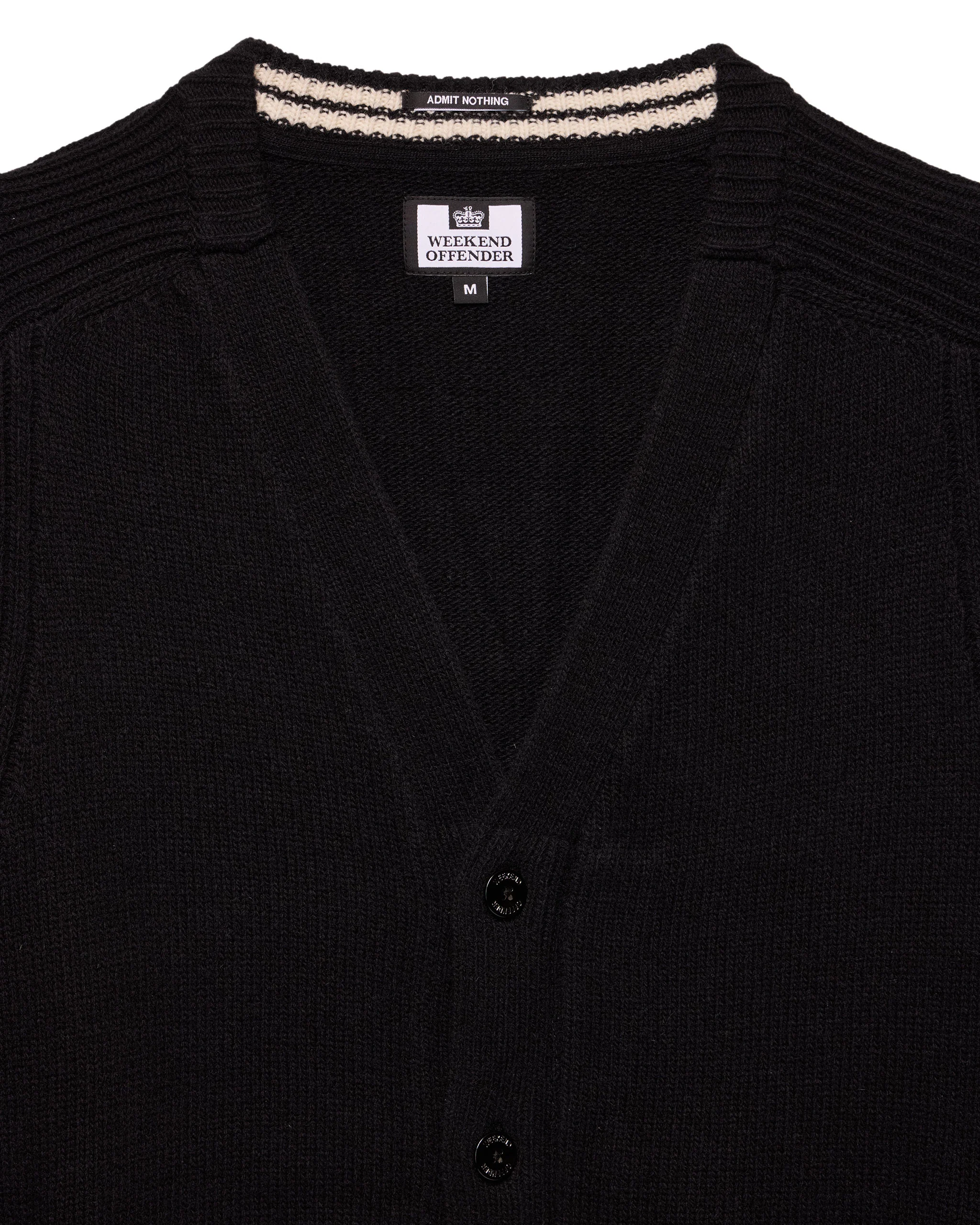 Lauda Knitted Wool Cardigan