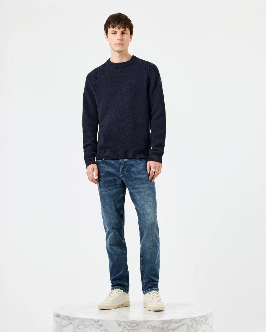 Zagreb Knitted Crew Neck Jumper