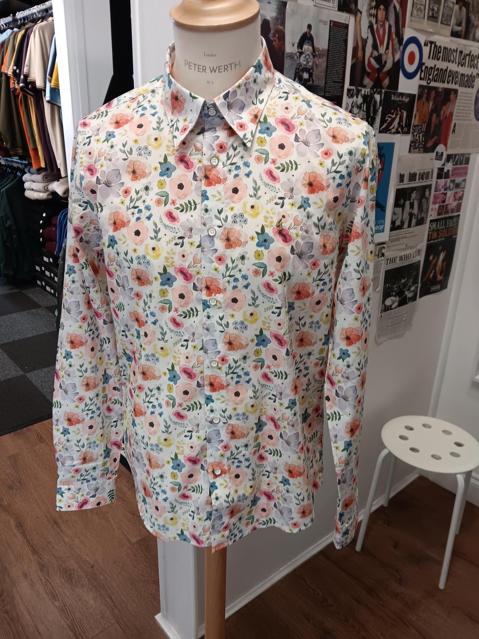 Ckarke Long Sleeve Floral Shirt