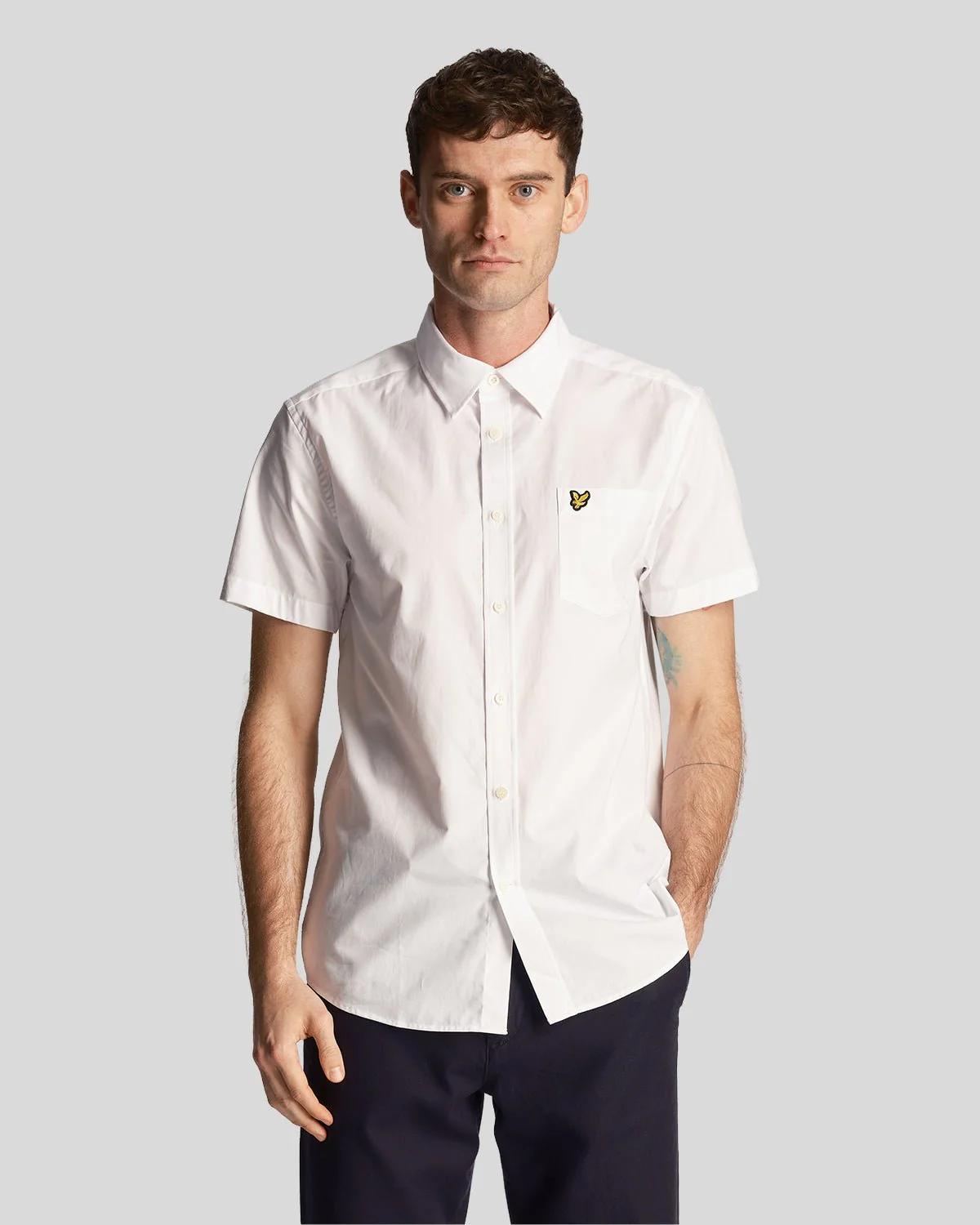 Plain Poplin Shirt