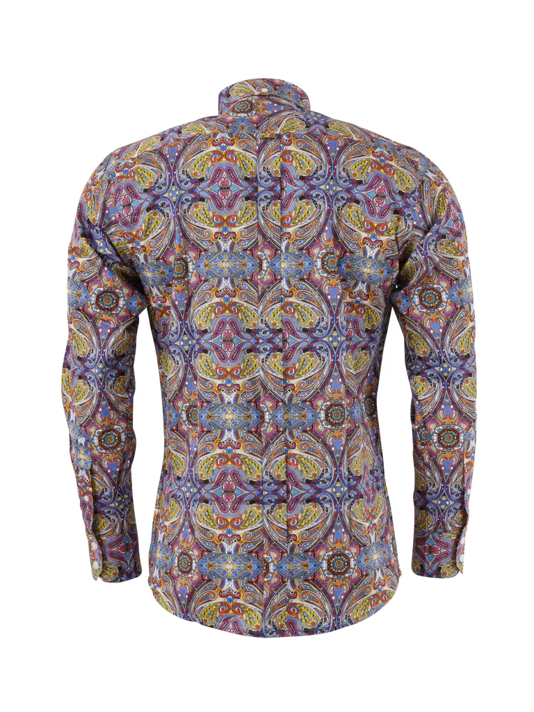 - Coloured Psychedelic Print shirt