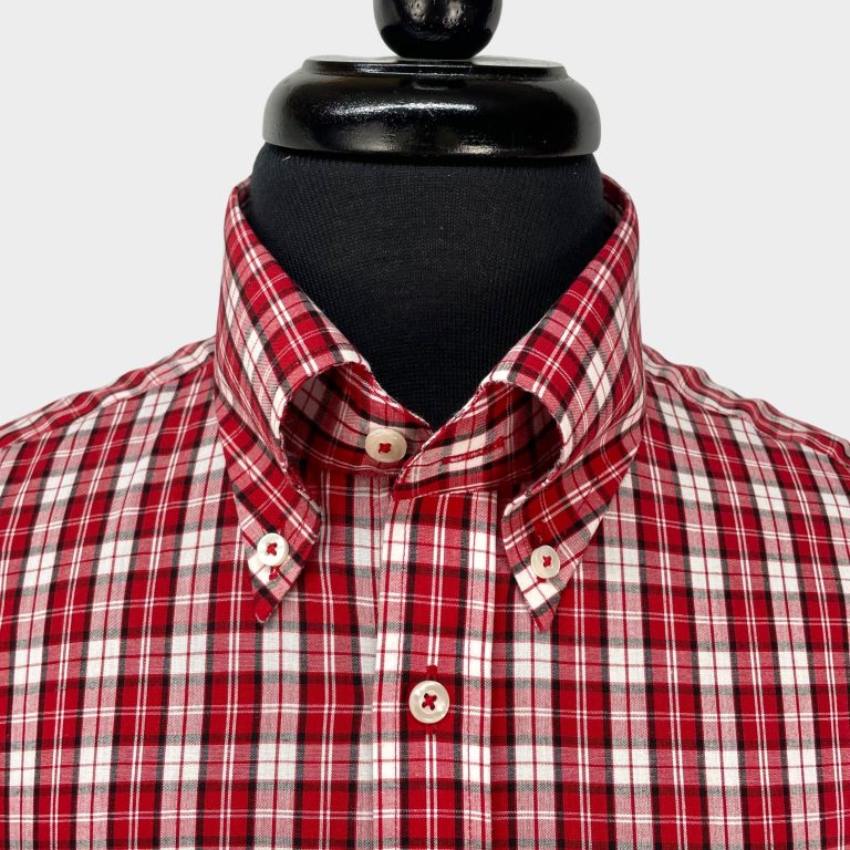 Gingham Check Long Sleeve Shirt