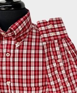 Gingham Check Long Sleeve Shirt