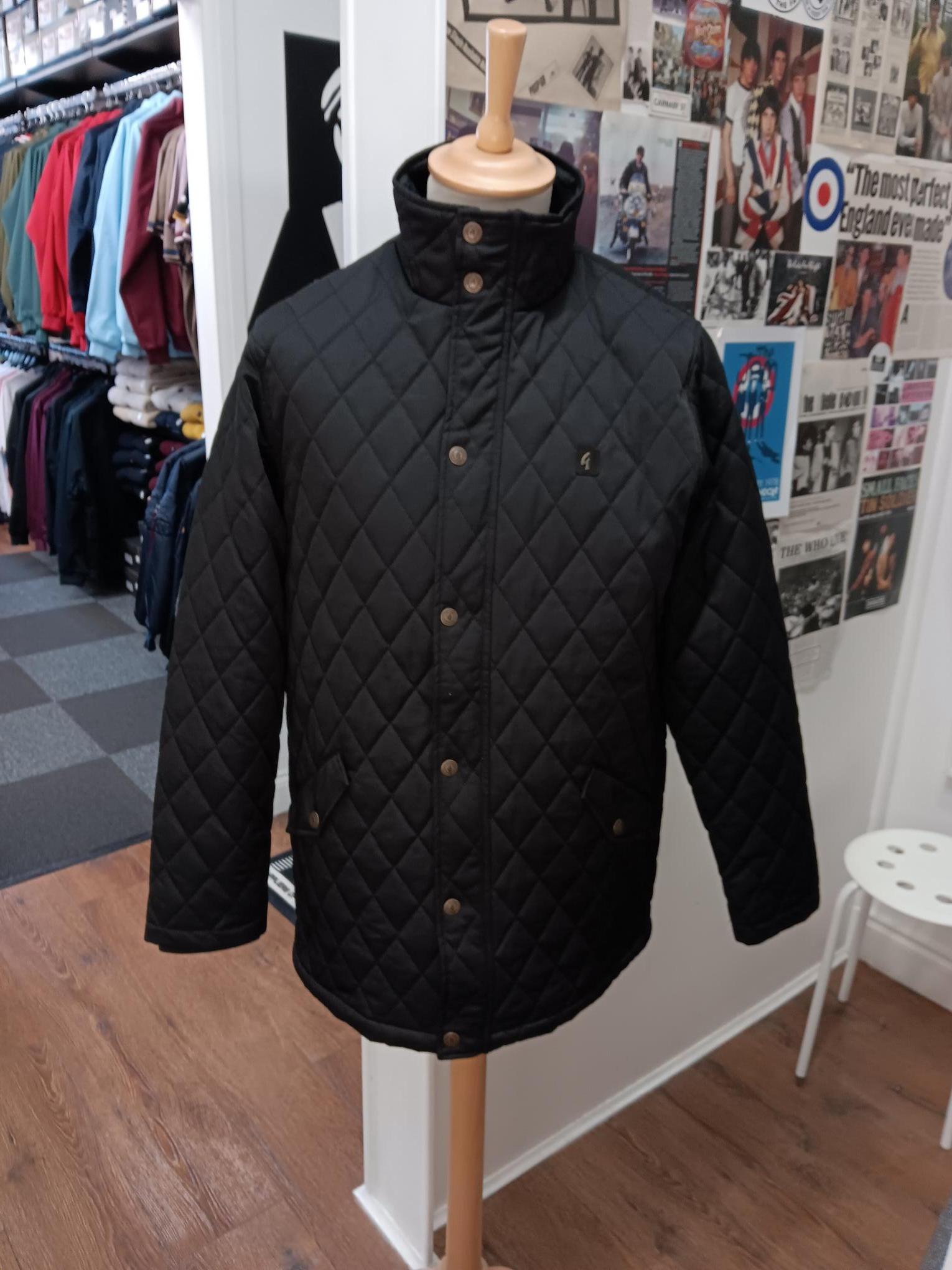 Quilted Car Coat