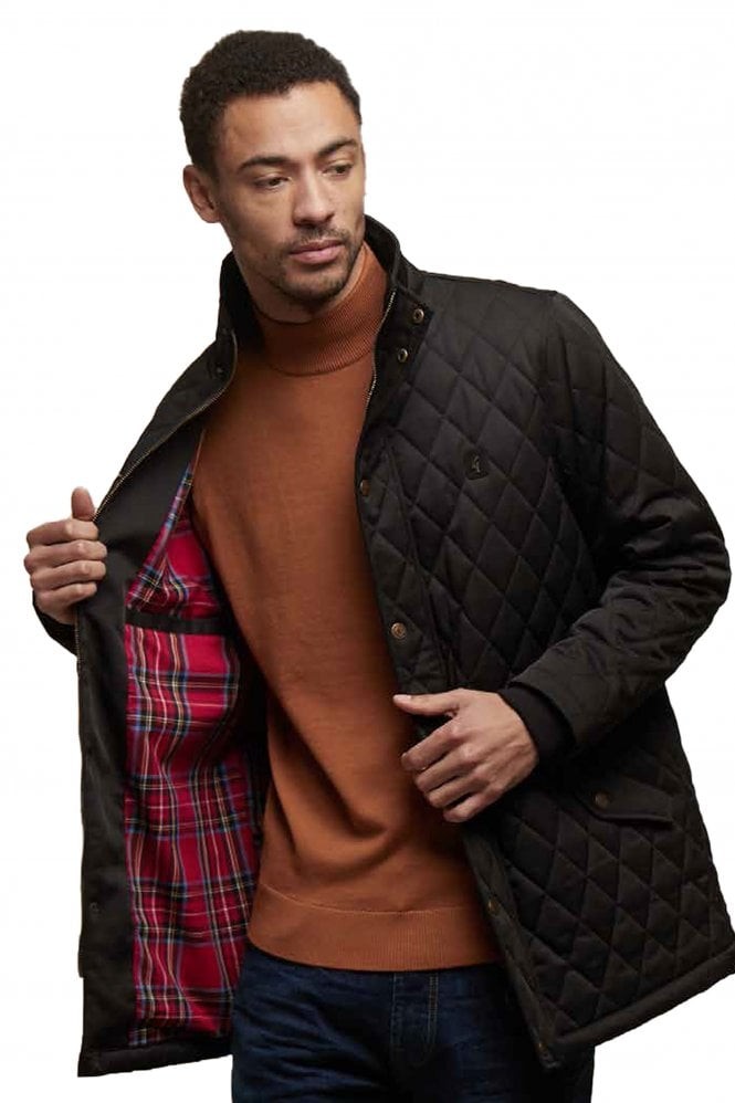 Quilted Car Coat