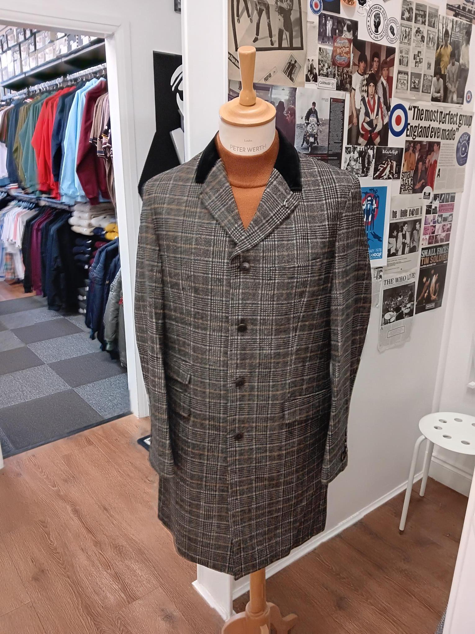 Statham Check Coat