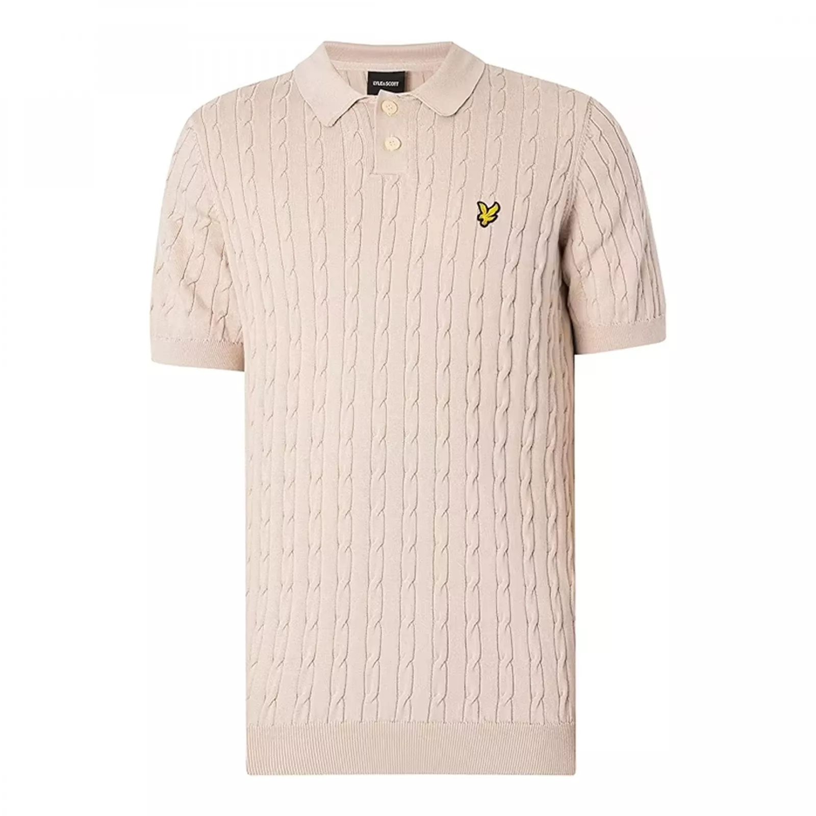 Cable Knitted Polo