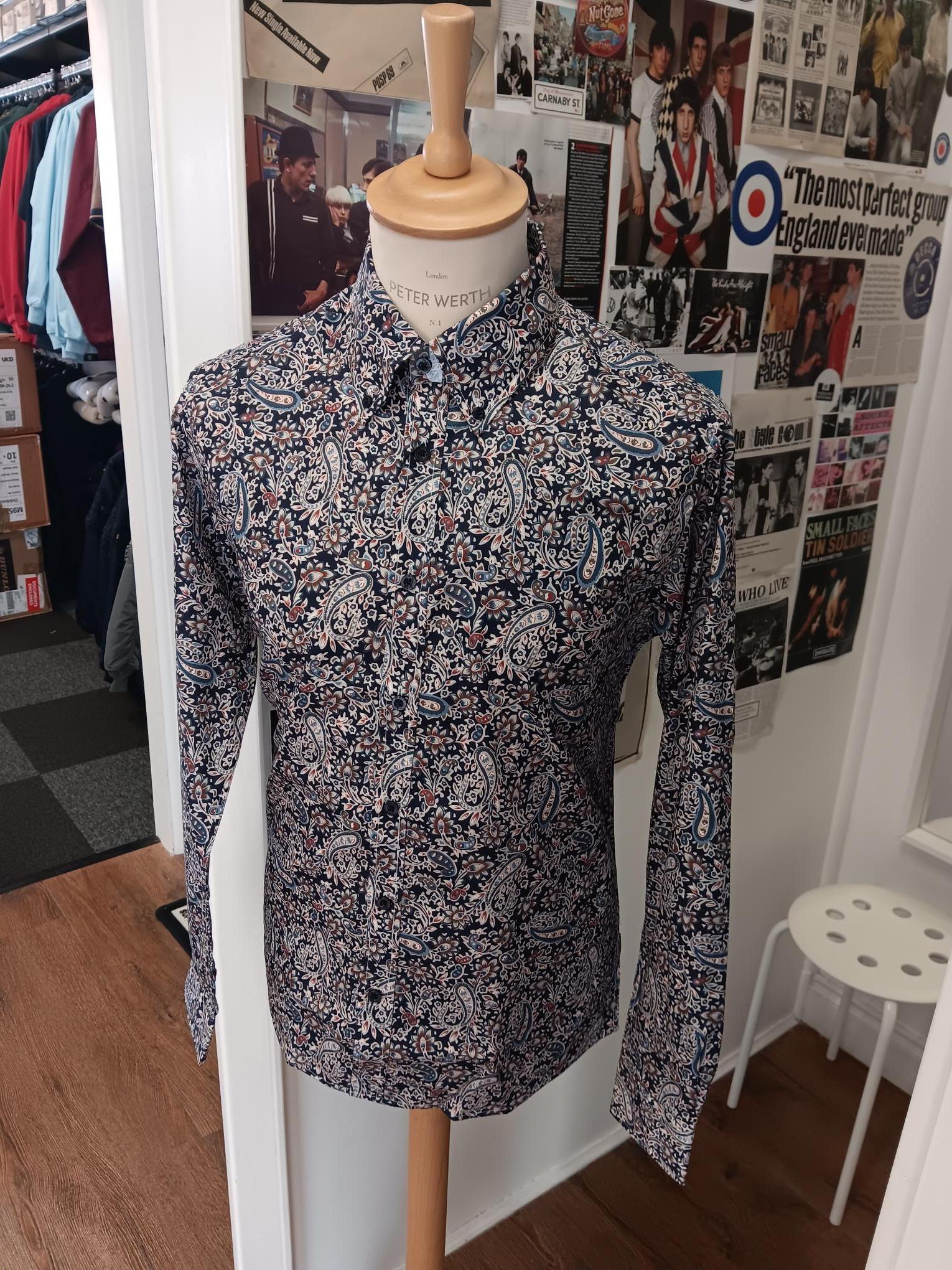 Gore Multicolour Paisley Print Shirt