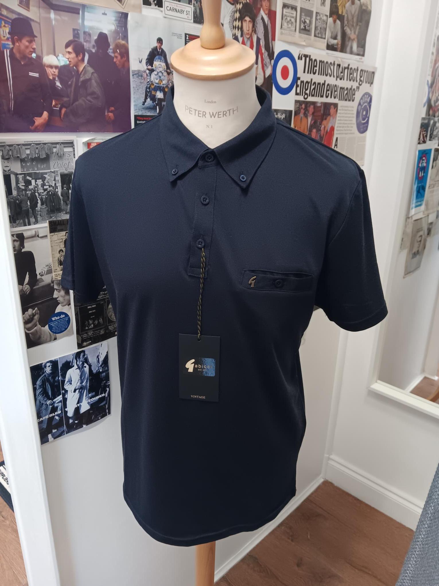 Ladro Button Down Polo Shirt