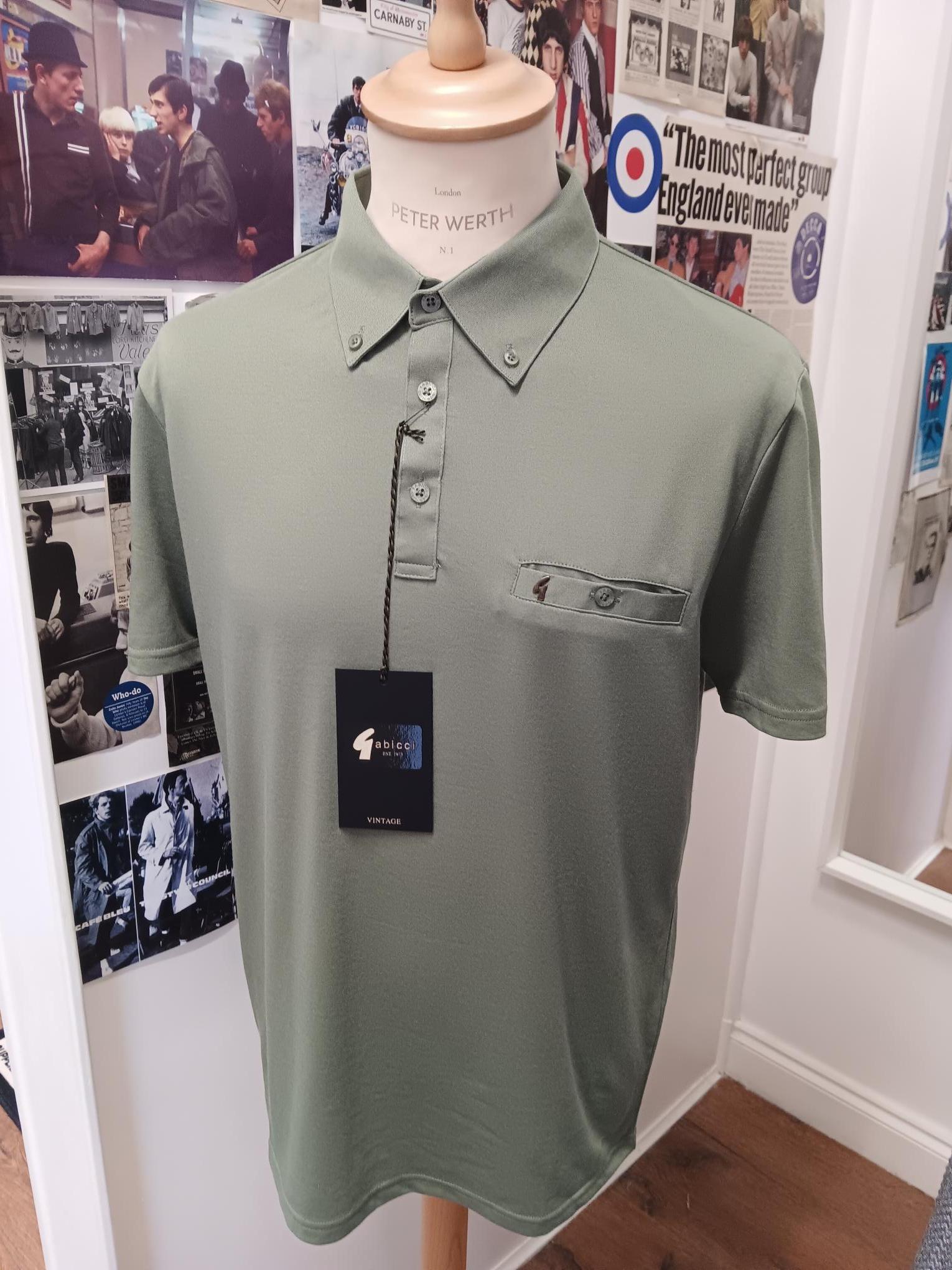 Ladro Button Down Polo Shirt