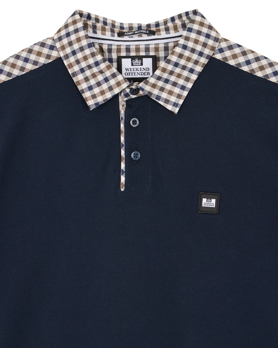 Costa Check Collar Polo