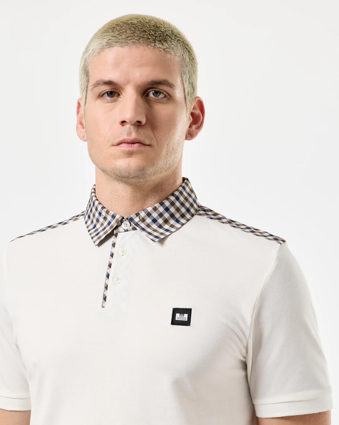 Costa Check Collar Polo